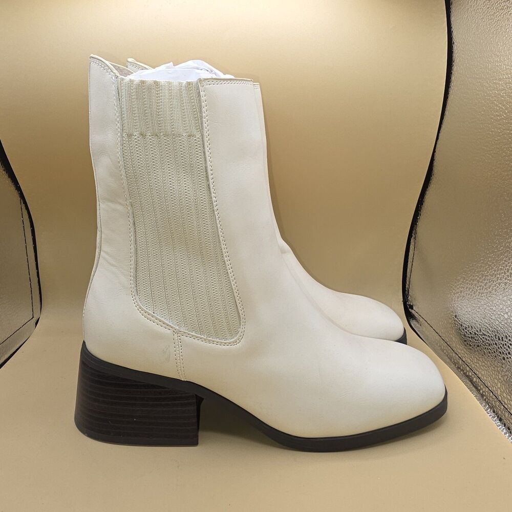 Journee Womens Desree Square Toe Booties SZ 9.5